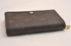 Auth Louis Vuitton Monogram Porte Monnaie Billets Tresor Wallet M61730 LV 3900J
