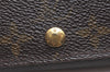 Auth Louis Vuitton Monogram Porte Monnaie Billets Tresor Wallet M61730 LV 3900J