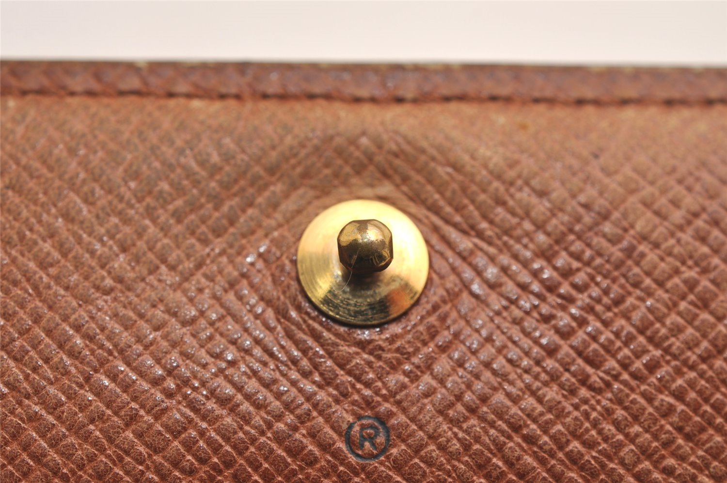 Auth Louis Vuitton Monogram Porte Monnaie Billets Tresor Wallet M61730 LV 3900J