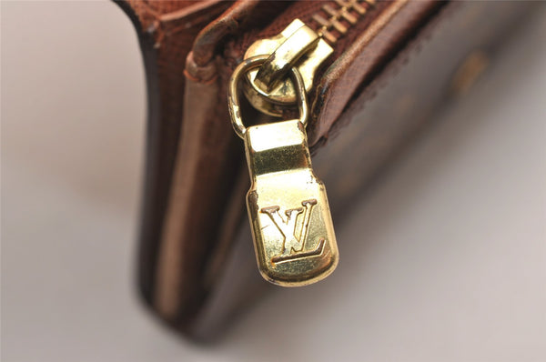 Auth Louis Vuitton Monogram Porte Monnaie Billets Tresor Wallet M61730 LV 3900J