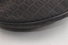 Authentic FENDI Zucchino Vintage Shoulder Bag Canvas Leather Black Junk 3901K