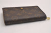 Auth Louis Vuitton Monogram Porte Monnaie Billets Tresor Wallet M61730 LV 3902J