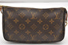 Authentic Louis Vuitton Monogram Pochette Accessoires Pouch M51980 LV 3902K