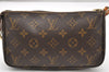 Authentic Louis Vuitton Monogram Pochette Accessoires Pouch M51980 LV 3902K