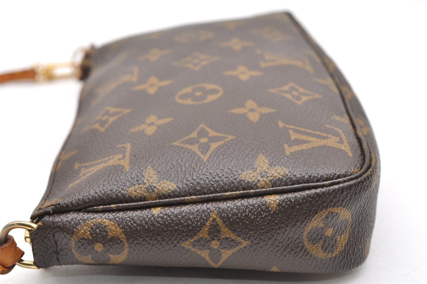 Authentic Louis Vuitton Monogram Pochette Accessoires Pouch M51980 LV 3902K