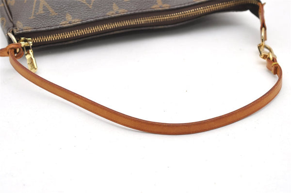 Authentic Louis Vuitton Monogram Pochette Accessoires Pouch M51980 LV 3902K