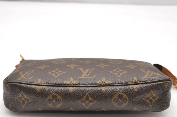 Authentic Louis Vuitton Monogram Pochette Accessoires Pouch M51980 LV 3902K