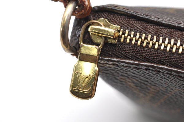 Authentic Louis Vuitton Monogram Pochette Accessoires Pouch M51980 LV 3902K