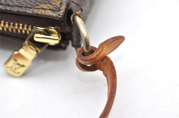 Authentic Louis Vuitton Monogram Pochette Accessoires Pouch M51980 LV 3902K