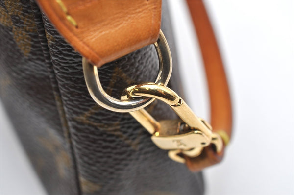 Authentic Louis Vuitton Monogram Pochette Accessoires Pouch M51980 LV 3902K