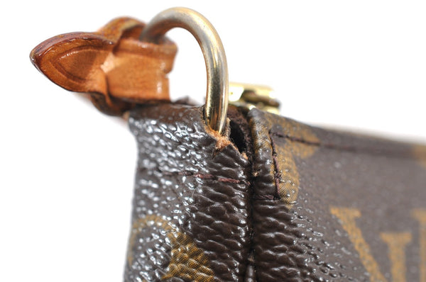 Authentic Louis Vuitton Monogram Pochette Accessoires Pouch M51980 LV 3902K
