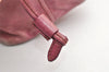 Authentic PRADA Vintage Leather Shoulder Tote Bag Pink 3904K