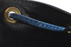 Authentic Louis Vuitton Epi Noe Shoulder Drawstring Bag Blue M44005 LV 3905I