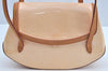 Authentic Louis Vuitton Vernis Biscayne Bay PM Shoulder Bag M91179 Beige 3906H