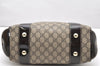 Authentic GUCCI Vintage 2Way Shoulder Tote Bag GG PVC Enamel 203521 Brown 3906K