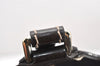 Authentic GUCCI Vintage 2Way Shoulder Tote Bag GG PVC Enamel 203521 Brown 3906K