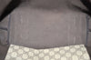 Authentic GUCCI Vintage 2Way Shoulder Tote Bag GG PVC Enamel 203521 Brown 3906K