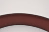 Authentic HERMES Constance Leather Belt 68-73cm 26.8-28.7" Black Bordeaux 3909I