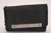 Auth GUCCI 6 Hooks Key Case Holder GG Canvas Leather 127048 Black Junk 3909J