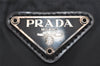 Authentic PRADA Vintage MV1 Vela Nylon Tessuto Pouch Purse Gray 3910J