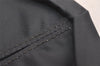 Authentic PRADA Vintage MV1 Vela Nylon Tessuto Pouch Purse Gray 3910J
