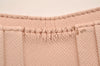 Authentic TORY BURCH Robinson Bifold Wallet Purse Leather Pink Gold 3911J