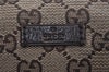 Authentic GUCCI Shoulder Cross Bag GG Canvas Leather 122790 Brown Junk 3911K