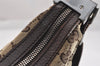 Authentic GUCCI Shoulder Cross Bag GG Canvas Leather 122790 Brown Junk 3911K