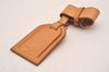 Authentic Louis Vuitton Name tag Handle Holder Beige 10Set LV 3914J