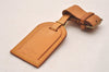 Authentic Louis Vuitton Name tag Handle Holder Beige 10Set LV 3914J