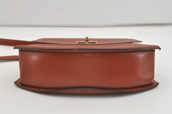 Authentic Louis Vuitton Epi Tilsitt Shoulder Bag Purse Brown M52483 LV 3915J