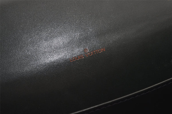 Authentic Louis Vuitton Epi Tilsitt Shoulder Bag Purse Brown M52483 LV 3915J