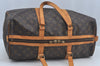 Authentic Louis Vuitton Monogram Sac Souple 45 Hand Boston Bag M41624 LV 3915K