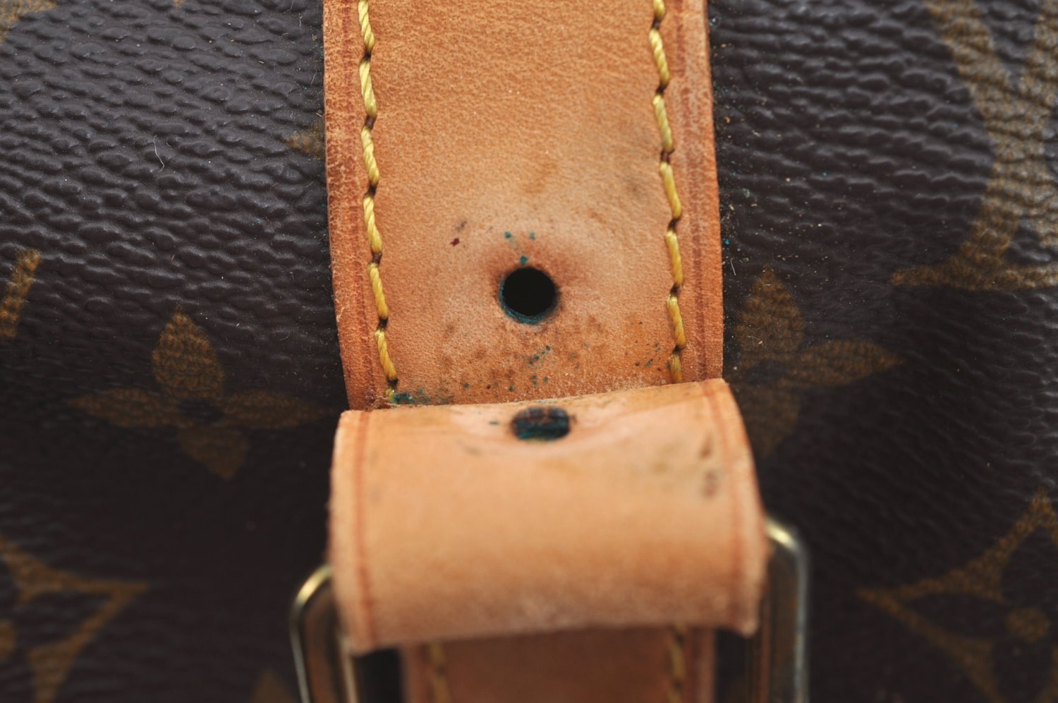 Authentic Louis Vuitton Monogram Sac Souple 45 Hand Boston Bag M41624 LV 3915K