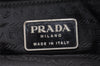 Authentic PRADA Vintage Nylon Tessuto Shoulder Hand Tote Bag Black 3916I
