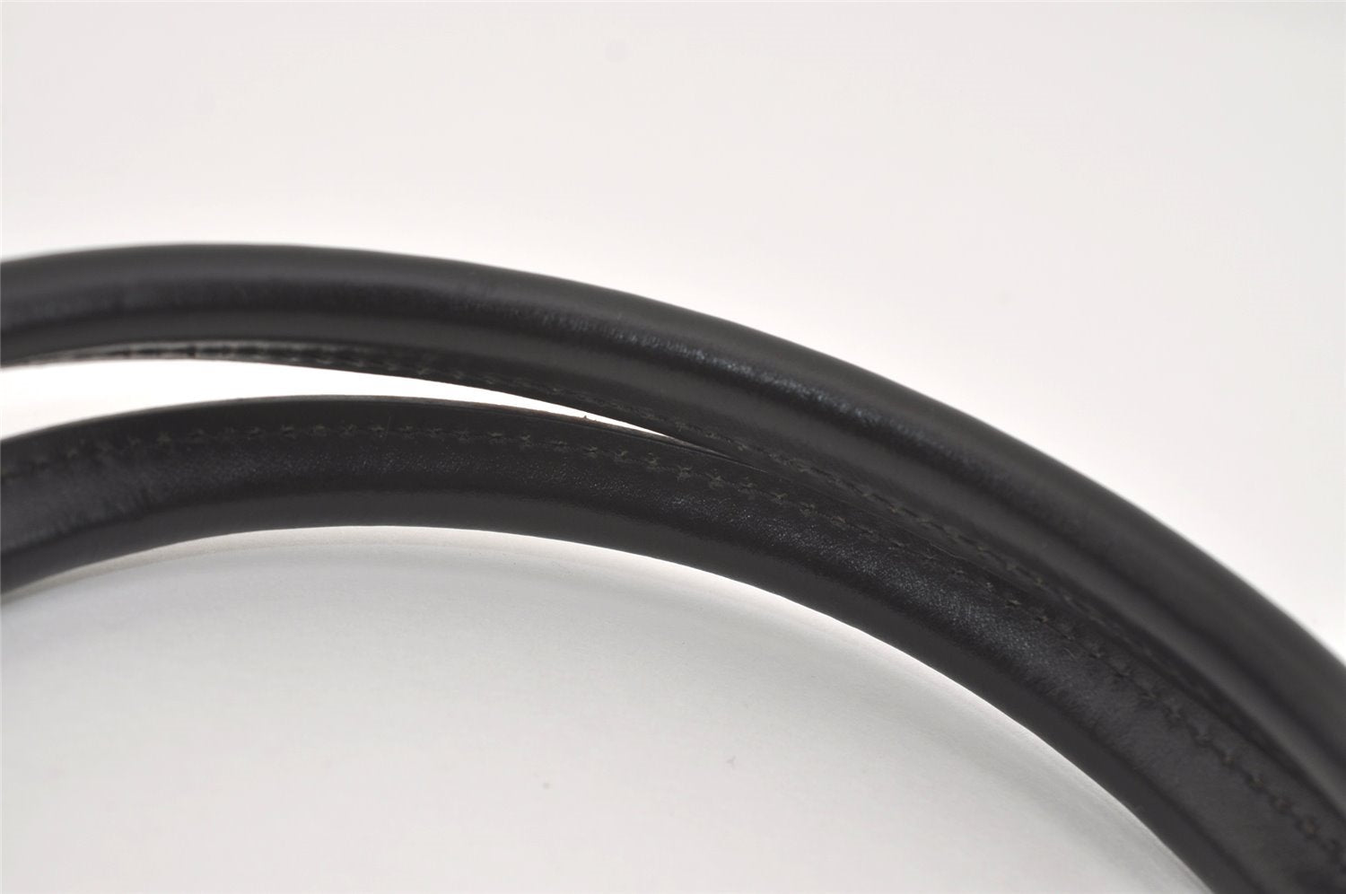 Authentic GUCCI Jackie Hand Tote Bag Purse GG Canvas Leather 0011068 Black 3920J