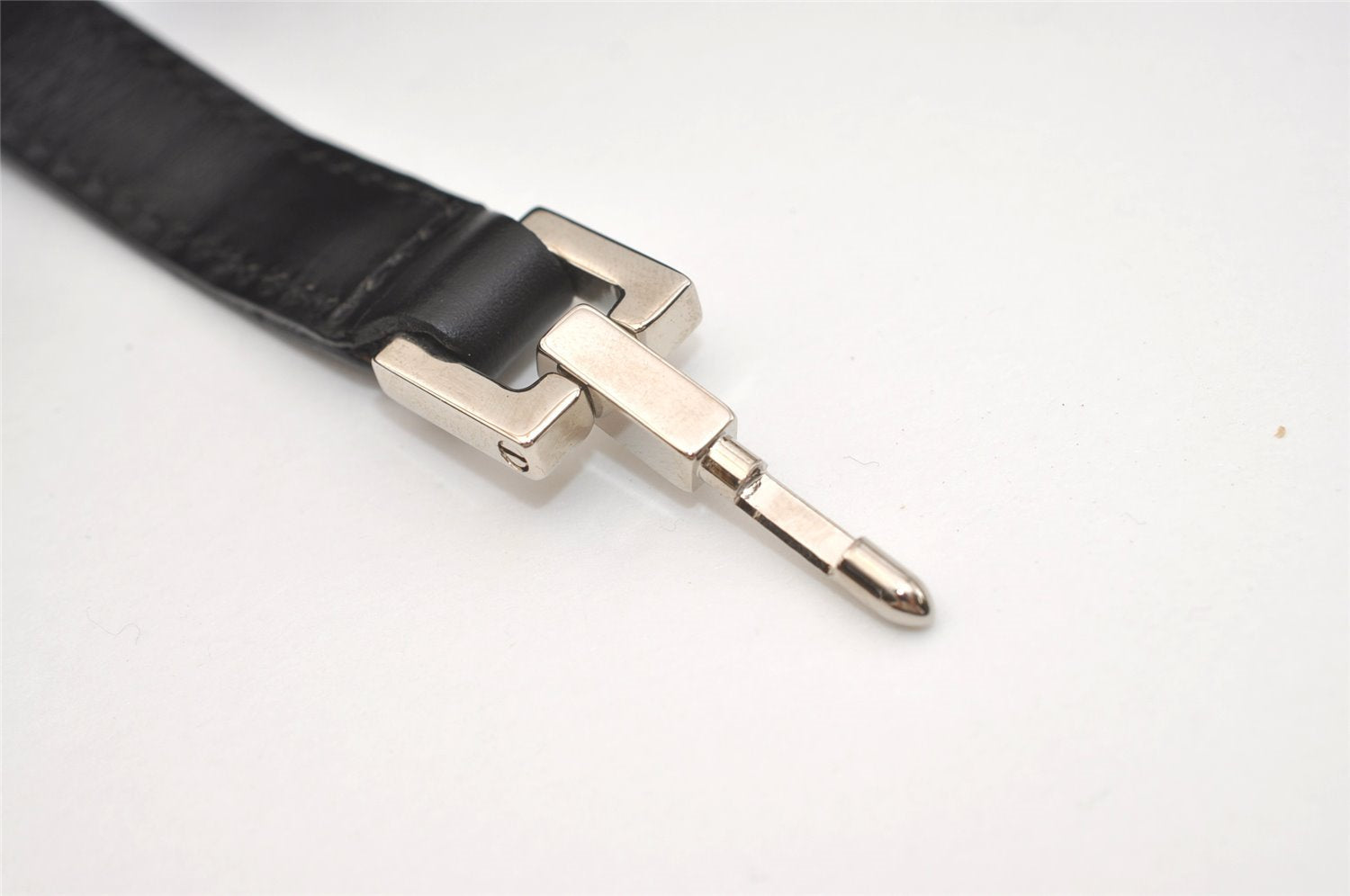 Authentic GUCCI Jackie Hand Tote Bag Purse GG Canvas Leather 0011068 Black 3920J