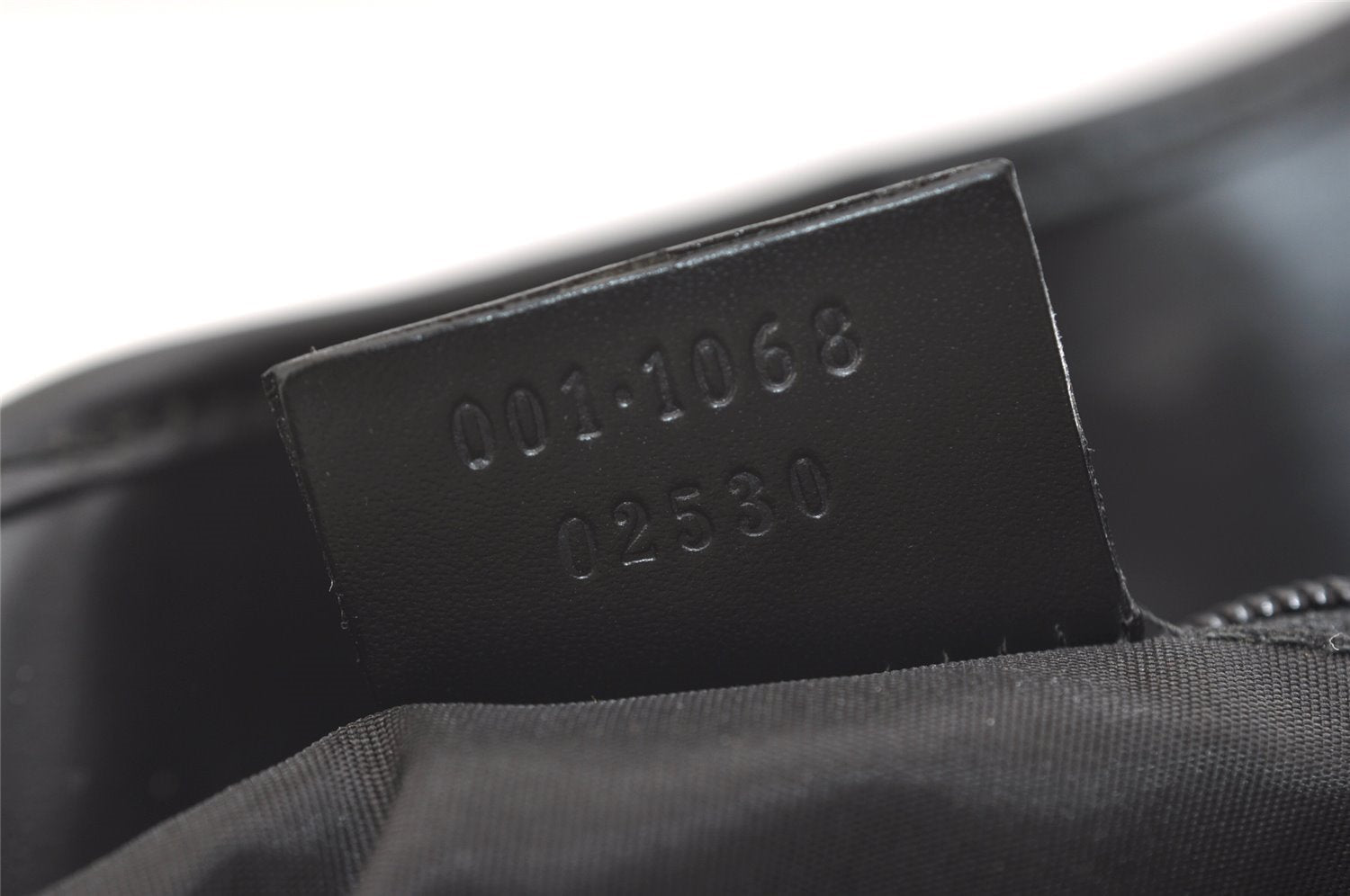 Authentic GUCCI Jackie Hand Tote Bag Purse GG Canvas Leather 0011068 Black 3920J