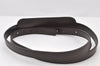 Authentic Louis Vuitton Leather Shoulder Strap Brown 52.8" LV 3920K