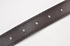 Authentic Louis Vuitton Leather Shoulder Strap Brown 52.8" LV 3920K