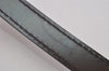 Authentic Louis Vuitton Leather Shoulder Strap Brown 52.8" LV 3920K