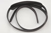 Authentic Louis Vuitton Leather Shoulder Strap Brown 52.8" LV 3920K