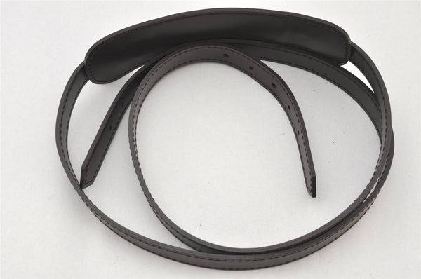 Authentic Louis Vuitton Leather Shoulder Strap Brown 52.8" LV 3920K