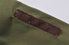 Authentic PRADA Vintage Nylon Tessuto Plastic Hand Tote Bag Purse Green 3921J