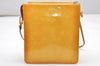Auth Louis Vuitton Monogram Vernis Mott Shoulder Hand Bag Yellow M91059 LV 3921K
