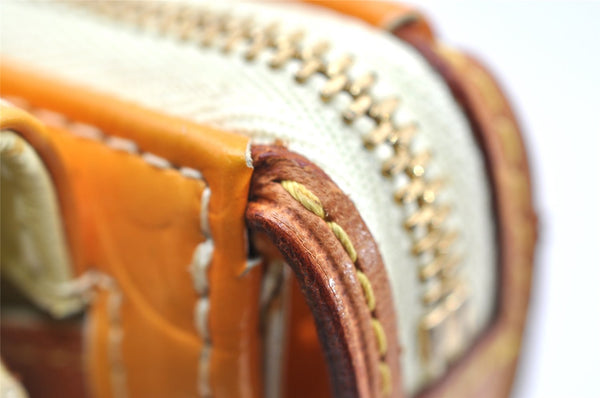 Auth Louis Vuitton Monogram Vernis Mott Shoulder Hand Bag Yellow M91059 LV 3921K