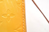 Auth Louis Vuitton Monogram Vernis Mott Shoulder Hand Bag Yellow M91059 LV 3921K
