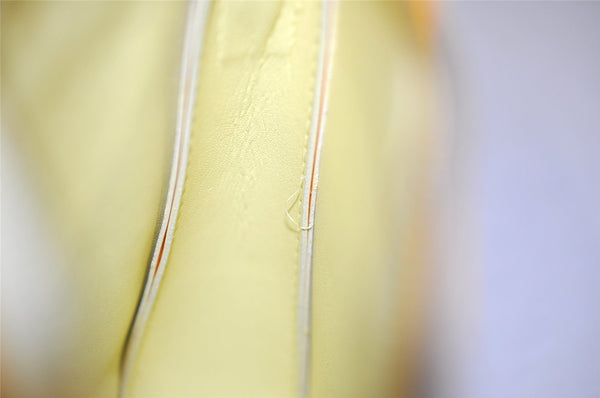 Auth Louis Vuitton Monogram Vernis Mott Shoulder Hand Bag Yellow M91059 LV 3921K