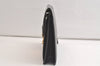 Authentic Louis Vuitton Epi Sellier Dragonne Clutch Bag Black M52612 LV 3922K