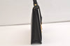 Authentic Louis Vuitton Epi Sellier Dragonne Clutch Bag Black M52612 LV 3922K